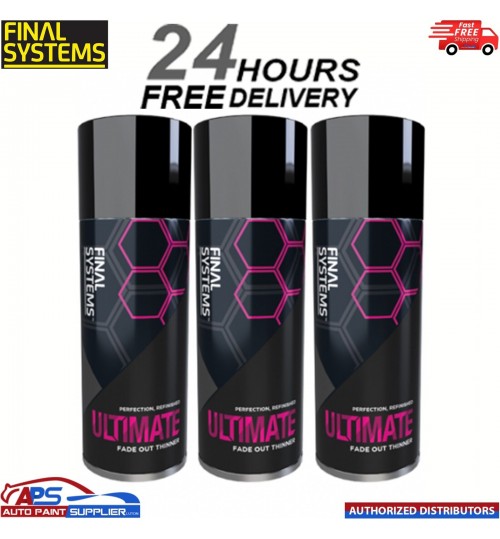 3 x FINAL SYSTEMS ULTIMATE FADE OUT THINNER - 400ml